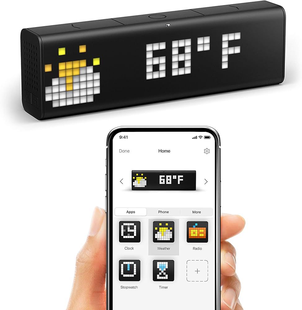 Smart Pixel Art Alarm Clock & Display